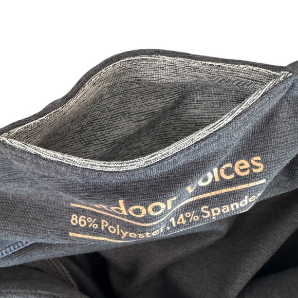 Outdoor Voices XL Gradient Tri Color Charcoal Navy Graphite Women's 7/8 Leggings - Picture 6 of 9